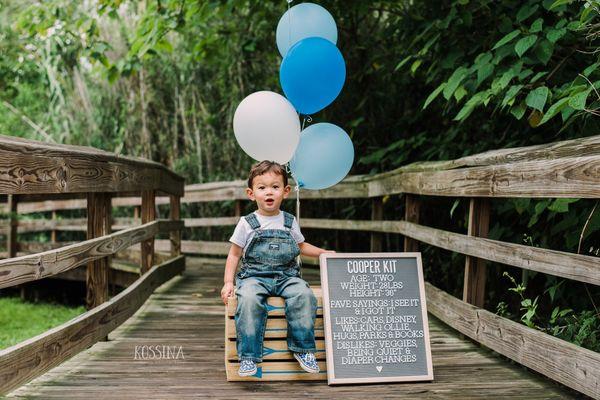 2 year old milestone photo shoot