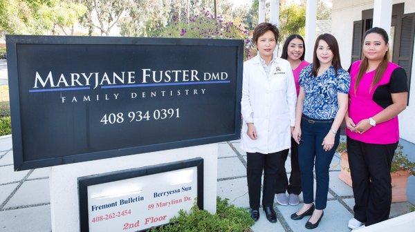 Dr. Fuster's staff