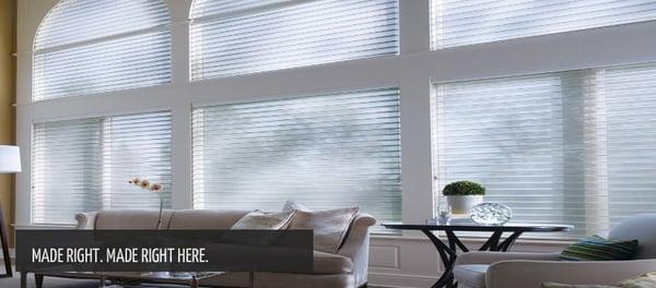 Custom-Made Blinds, Shades & Shutters