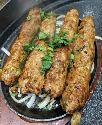 Chicken Seekh Kebabs