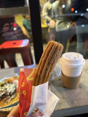 Churro Dulce de Leche