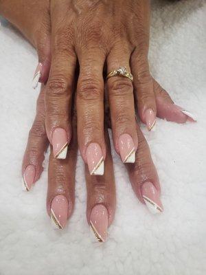 A job well done from nina my nail  expert keep up the good job NINA