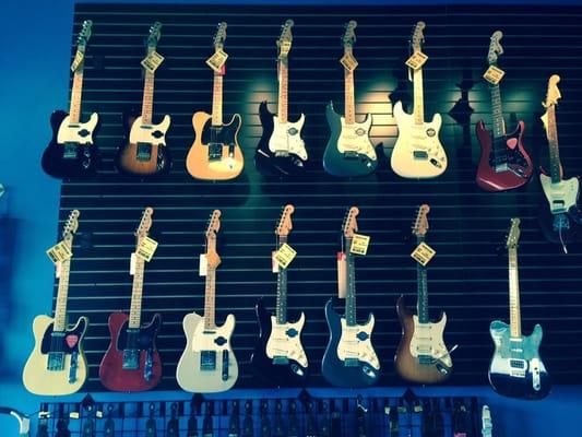 Fender USA strat wall