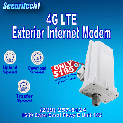 You can get high-speed internet without a contract wherever you are with this 4G LTE router.