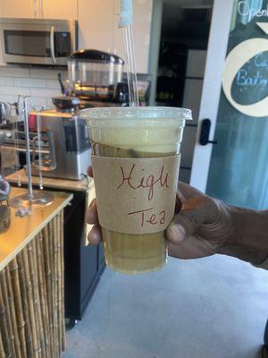 High Tea Iced Latte