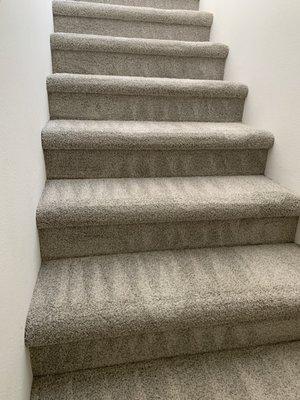 Cleaned stairs