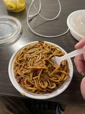 30. Roast Pork Lo Mein - no veggies because I just love noodles too much. Absolutely perfect.  A taste of New York .