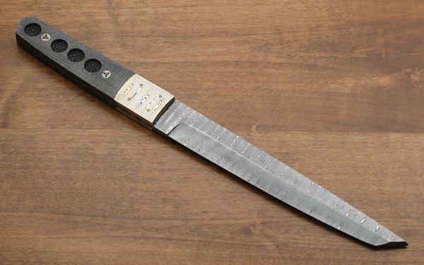 Bud Nealy Damascus Tanto