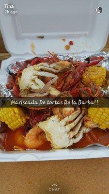 La mariscada !  You will lick your fingers !