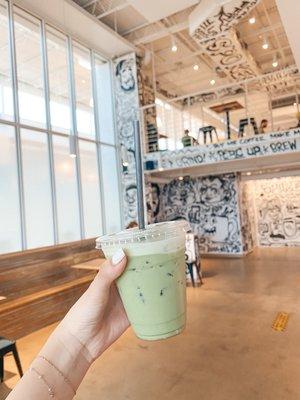 Iced Matcha Latte