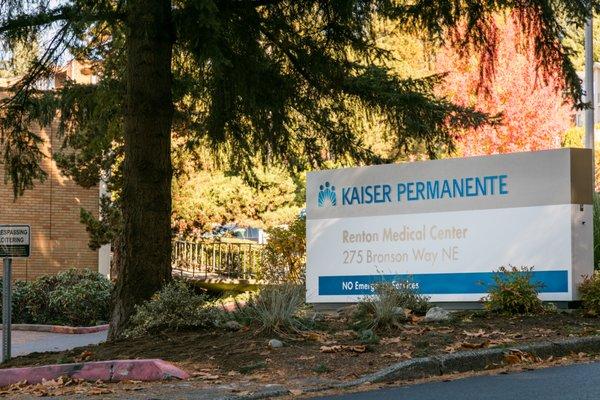 Kaiser Permanente Renton Medical Center Entrance