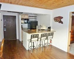 Kitchen in the Suite Icy Strait Lodge Hoonah, Alaska. #hotelsHoonahAlaska #LodgeAlaska #IcyStraitsHoonahAlaska