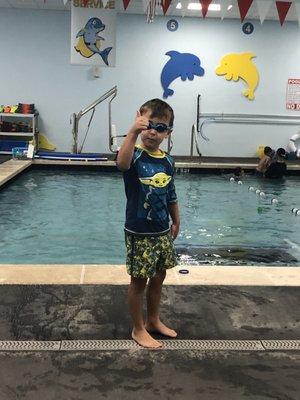 Ready for level 3 swimming lessons