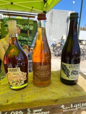 Even local craft cider & beer can be found at the market.