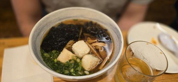 Soy ramen with tofu