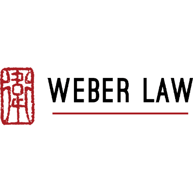 Business Logo for Weber Law