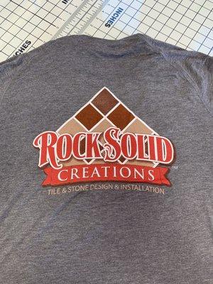 Rock Solid Creations t-shirt logo