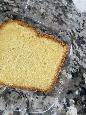 "Rum cake" but where is the rum!