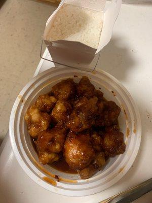 General Tso's Chicken free with $30 order