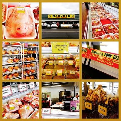 Montage of images from Nahunta Pork Center