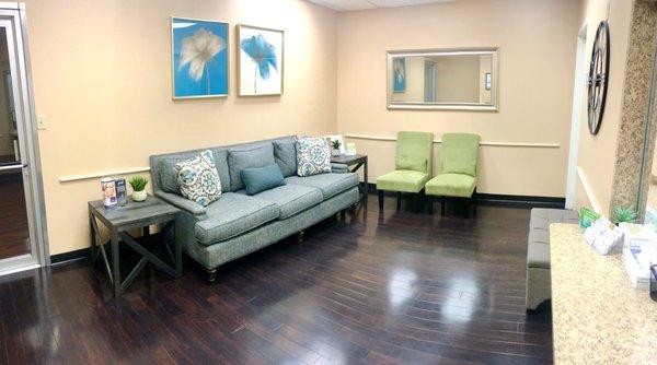 Clinic waiting room