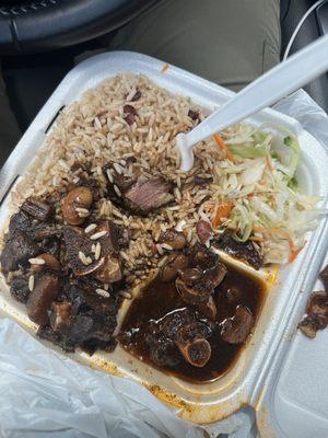 Oxtail w/ rice.