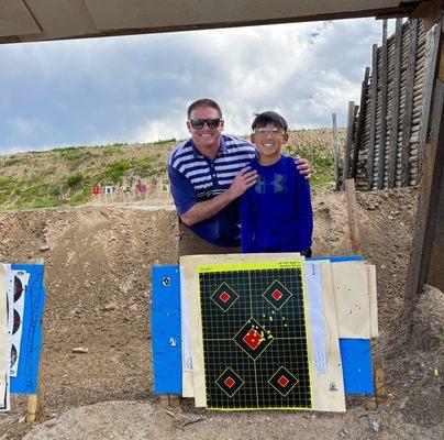 Amazing groupings at 50 yards