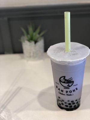 Taro coconut boba