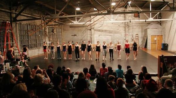 San Francisco Conservatory of Dance studio performance.