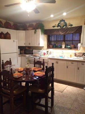 Well-appointed kitchen at the Pelham House