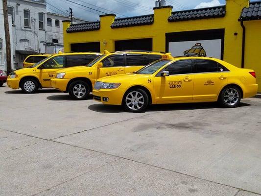 Springfield Yellow Cab Company offers three different style of vehicles for your convenience!