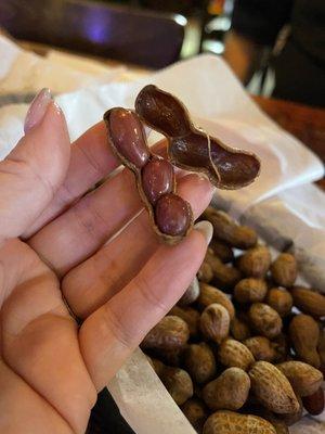 Boiled peanuts