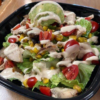 Southwest grilled chicken salad