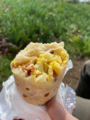 Breakfast burrito