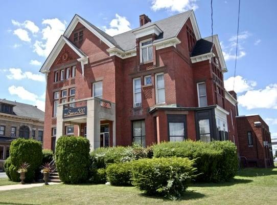 Here is the historic mansion three blocks from downtown that has been home to the Art of Massage since 2007. 500 West Onondaga Street