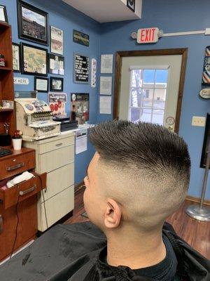 Hi skin fade