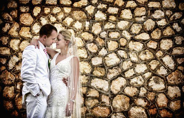 Wedding couple in Jamaica