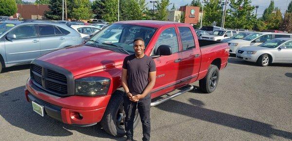 Thank you William for purchasing you ram witha and serving our country.