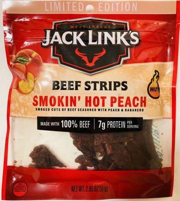 Jack Link's® Smokin' Hot Peach Beef Strips