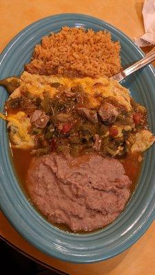 Ghost pepper chili rellenos