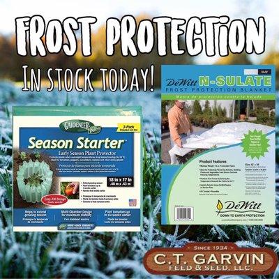 Frost protections!