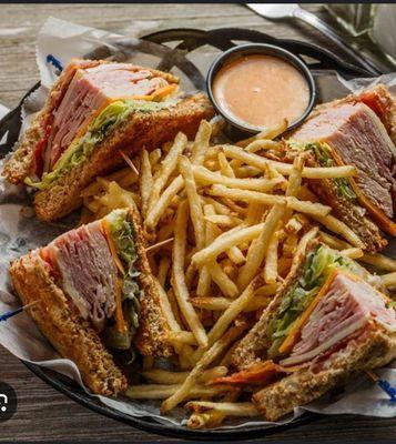 Club Sandwich-more than I can eat