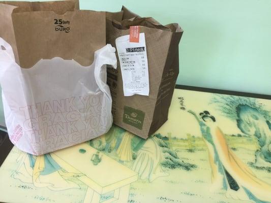 Panera & Bamboo Wok... The "Yin & Yang" of Blairstone/Park Takeout"!