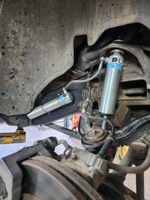 Heavy duty shock absorber upgrade.