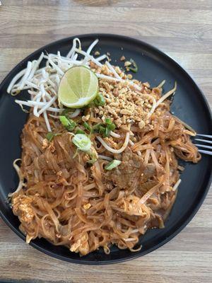 Pad Thai with Beef, spicy #4. Perfection.