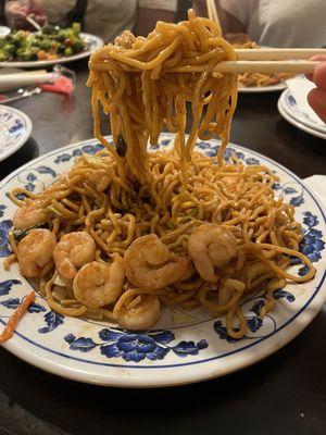 shrimp lo mein