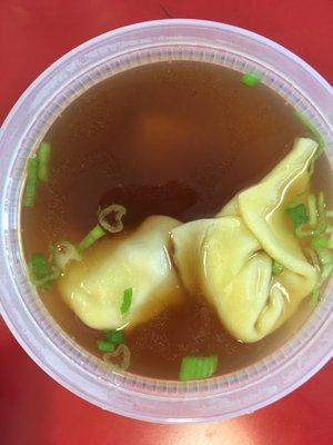 Wonton soup