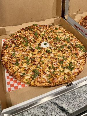 Butter Chicken Pizza