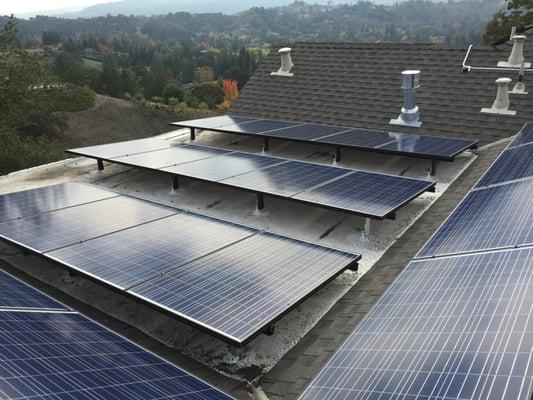 12.75kw job done in Alamo, Ca! #MNS