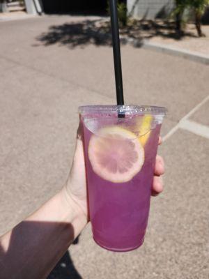 Desert Pear Lemonade w/ Pink Lotus Flower